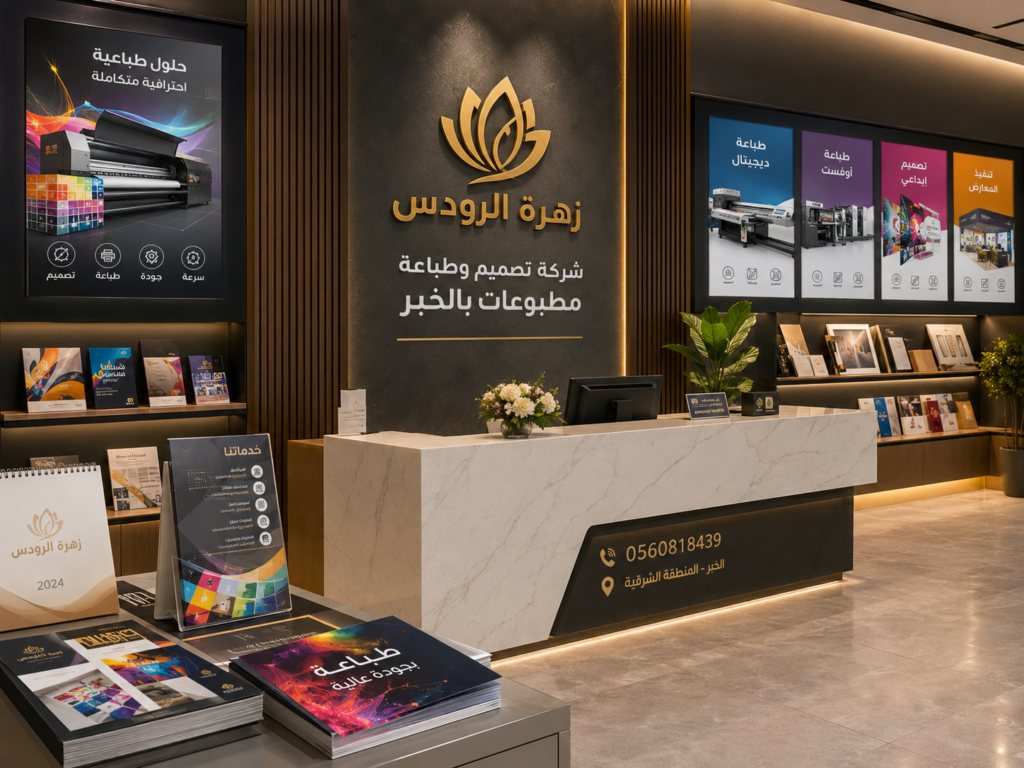 أفضل مطبعة في الخبر لخدمات الطباعة الاحترافية 1 أفضل مطبعة في الخبر: خدمات طباعة احترافية بأفضل جودة وأسعار